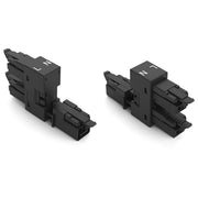 WAGO - Kompaktverteiler für steckbare Gebäudeinstallation h-Verteiler 2-polig 890-1636 Kod. A,schwarz − 50 Stück
