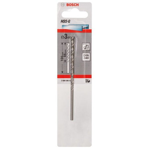 Bosch - Bohrer Metallbohrer HSS-G, DIN 2608595676 340 3 x 66 x 100 mm