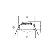 Brumberg Leuchten - Downlight/Strahler/Flutlicht LED-Einbaustrahler 230V 39463073 3000K rund
