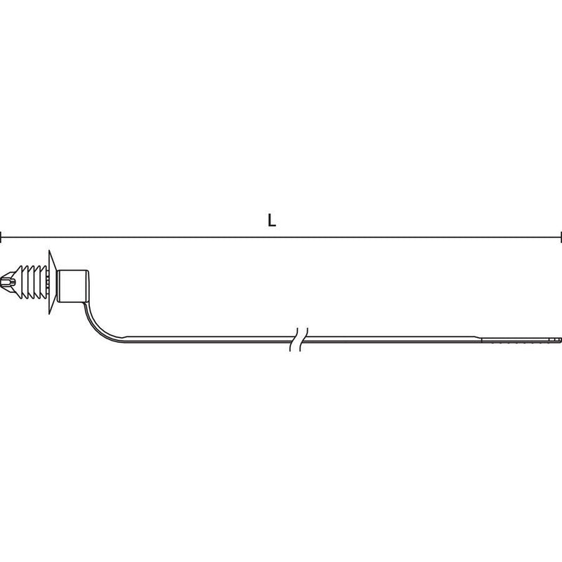 HellermannTyton - Kabelbinder Befestigungsbinder FT220DP7PA66BK(100) 220x4,6 schwarz − 100 Stück