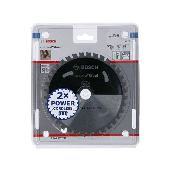 Bosch - Kreissägeblatt PRO Steel cordless 2608837749 Kreissägeblatt 160 x