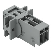 WAGO - Ein- und mehrpolige Klemmenleiste 1-Leiter-Stiftleiste 769-602/002-000 CAGECLAMP,4mm²,gr − 100 Stück