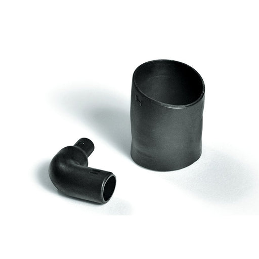 HellermannTyton - Aufteilkappe Warmschrumpfformteil 1108-1-G PO-X BK 3:1, schwarz
