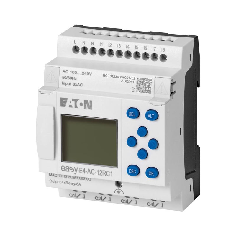 Eaton - Logikmodul Steuerrelais EASY-E4-AC-12RC1 8 digitale Eingänge