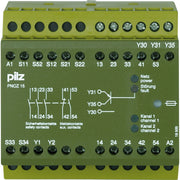 Pilz - Gerät zur Überwachung von sicherheitsgerichteten Stromkreisen Not-Aus-Schaltgerät PNOZ 15 #774050 24VDC 3n/o 1n/o 1n/c