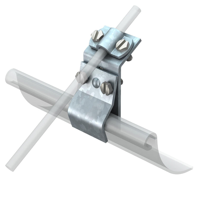 OBO Bettermann - Anschlussklemme für Blitzschutz Rinnenklemme 262 8/10mm,vz