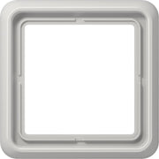 Jung - Abdeckrahmen Rahmen 1-fach lgr CD 581 WU LG waage/senkrecht