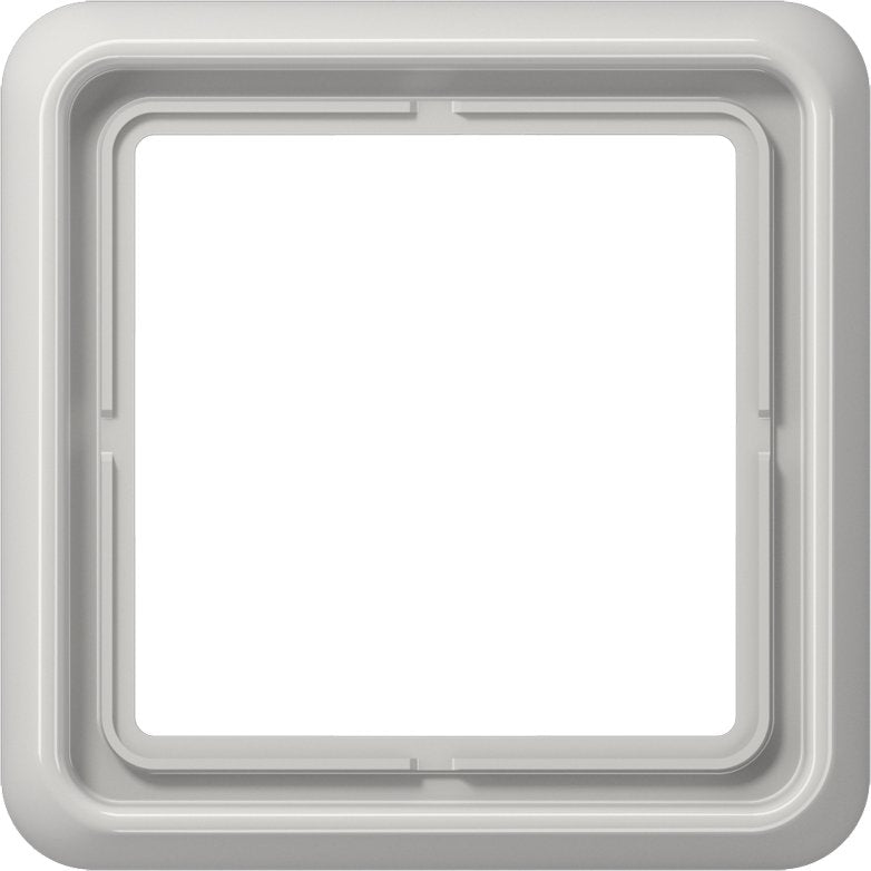 Jung - Abdeckrahmen Rahmen 1-fach lgr CD 581 WU LG waage/senkrecht