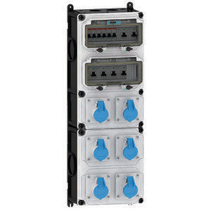 Bals Elektrotech - CEE-Steckdosen-Kombination (IEC 60309) Steckdosen-Kombination 89122 Größe XXL