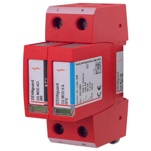 DEHN - Überspannungsableiter für Energietechnik/Stromversorgung Überspannungsableiter DG M TT 2P ACI 385FM 2-polig Uc 385V