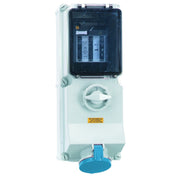 Bals Elektrotech - CEE-Steckdose abschaltbar, abgesichert (IEC 60309) CEE-Steckdose 17555 63A,4p,230V,9H,IP44