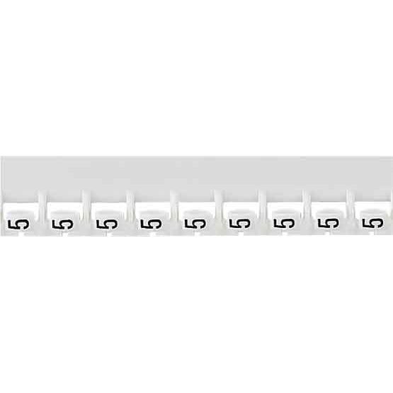 Legrand - Kabelmarkierungssystem Kennzeichnung Memocab (5) Legrand 037785 sw auf ws − 600 Stück