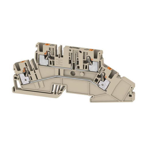 Weidmüller - Trenn- und Messtrenn-Reihenklemme Klemme A2T 4 DT-FT W/O DTLV PUSH IN, 4 mm² − 50 Stück