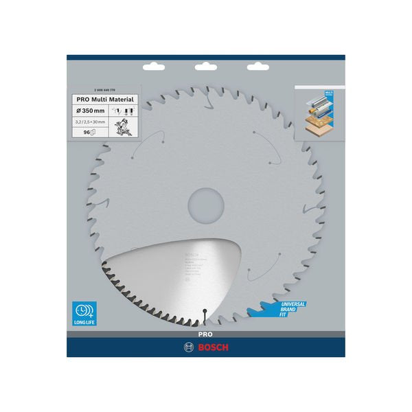 Bosch - Kreissägeblatt PRO Multi Material 2608640770 Kreissägeblatt 350 x