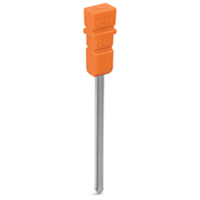 WAGO - Querverbinder/Brücker für Reihenklemme Vertikalbrücker 2002-492/000-012 isoliert,orange − 25 Stück