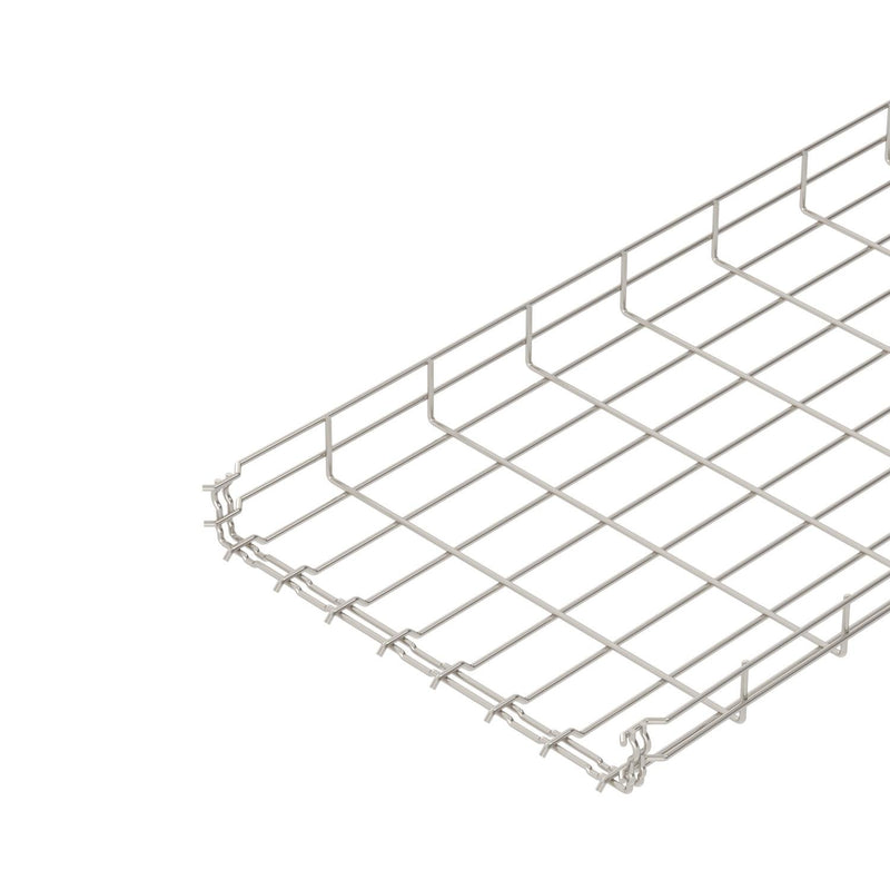 OBO Bettermann Vertr - Gitterrinne Gitterkabelrinne GRM 55 400 A2 55x400x3000mm − 3 Meter