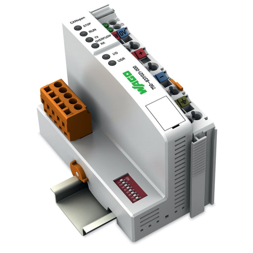 WAGO - SPS-Grundgerät Controller CANopen 750-837/021-000 RAM,MCS,lichtgrau