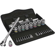 Wera - Werkzeugset Metall-Knarrensatz 004047 3/8"-Antrieb 29-tlg