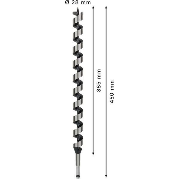 Bosch - Bohrer PRO Wood 2608597650 Holzschlangenbohrer