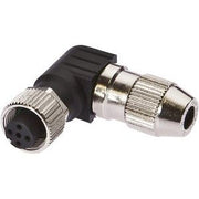 Ipf Electronic - Rundsteckverbinder, feldkonfektionierbar (Industriesteckverbinder) Kabelds.,M12,Kab.4-5,1rund VK003D20 abgewinkelt, 4p