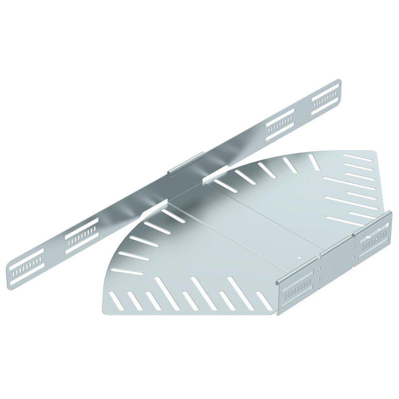OBO Bettermann - Bogen für Kabelrinne Bogen, winkelverstellbar RB W 630 FS 60x300 bandverzinkt − 1 Stück