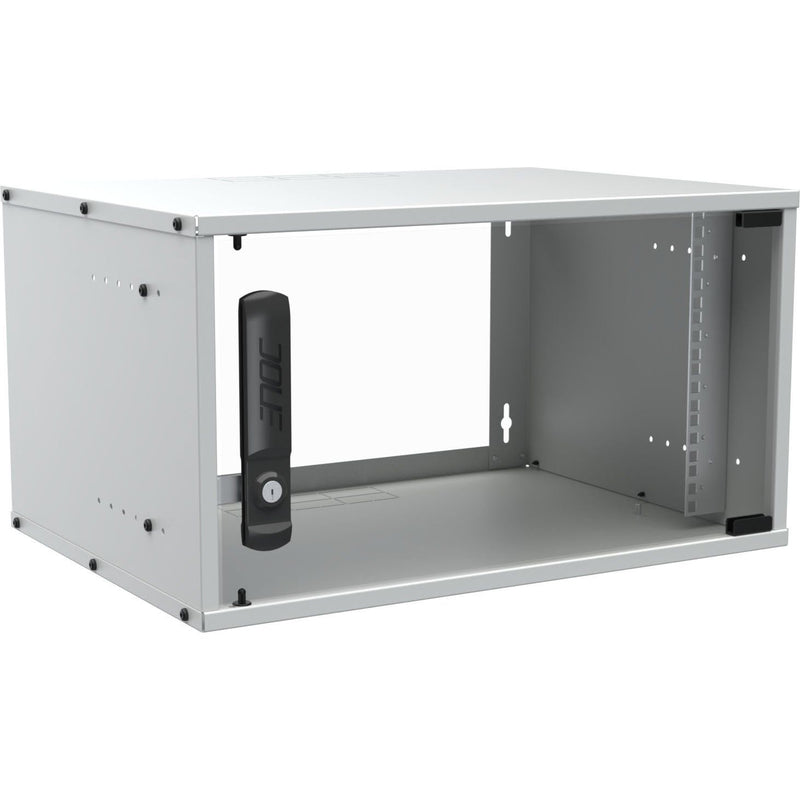 Enoc - Netzwerkgehäuse Wandschrank W5 6-4-G m. Glastür 6HE