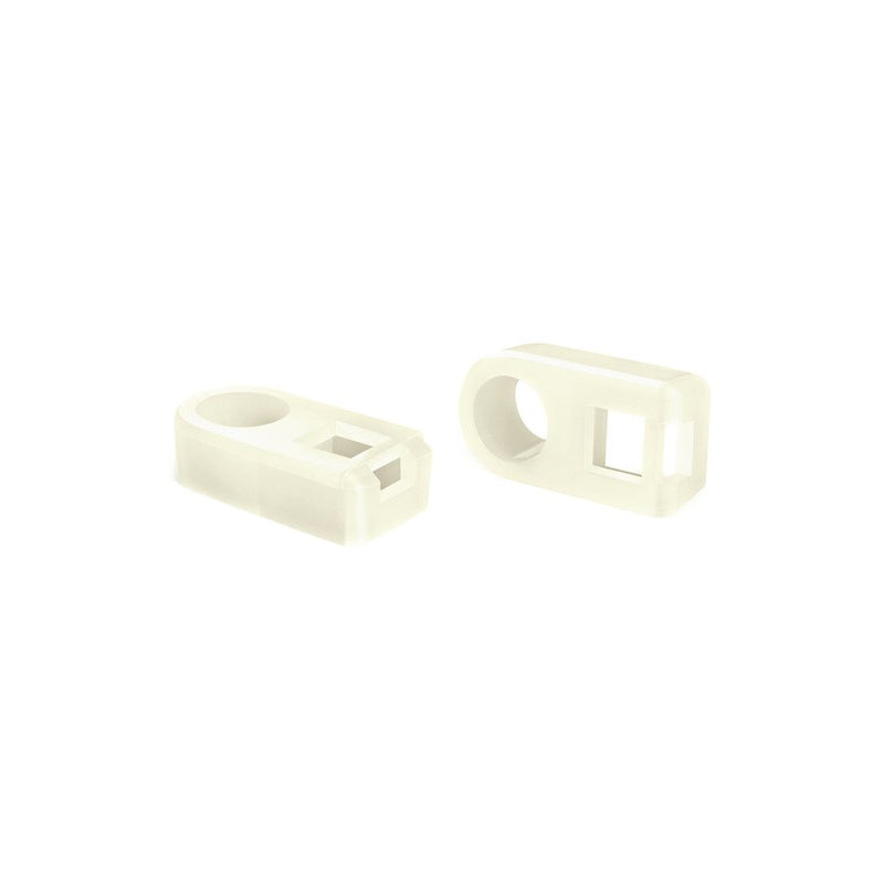 HellermannTyton - Befestigungssockel und -element für Kabelbinder Befestigungssockel FH50-N66-NA-D1 − 500 Stück