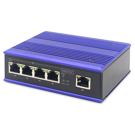 DIGITUS - Netzwerk Switch Netzwerk-Switch DN-650105 5-Port