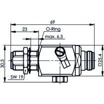 Telegärtner - Überspannungsableiter für Informations-/MSR-Technik N-Überspannungsableiter 100024248 Bu-Bu mit Gasentlad