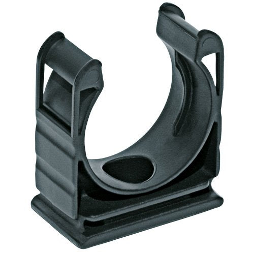 Flexa - Rohrschelle Schlauchhalter RQH AD10,0sw Kunststoff − 50 Stück