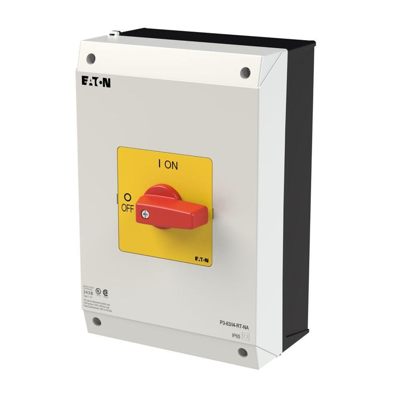 Eaton - Lasttrennschalter EIN-AUS-Schalter P3-63/I4-RT-NA P3 63A Aufbau