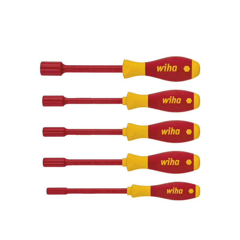 Wiha - Schraubendreherset Steckschlüsselsatz 322 SF K5 SATZ 5tlg SoftFinish electric