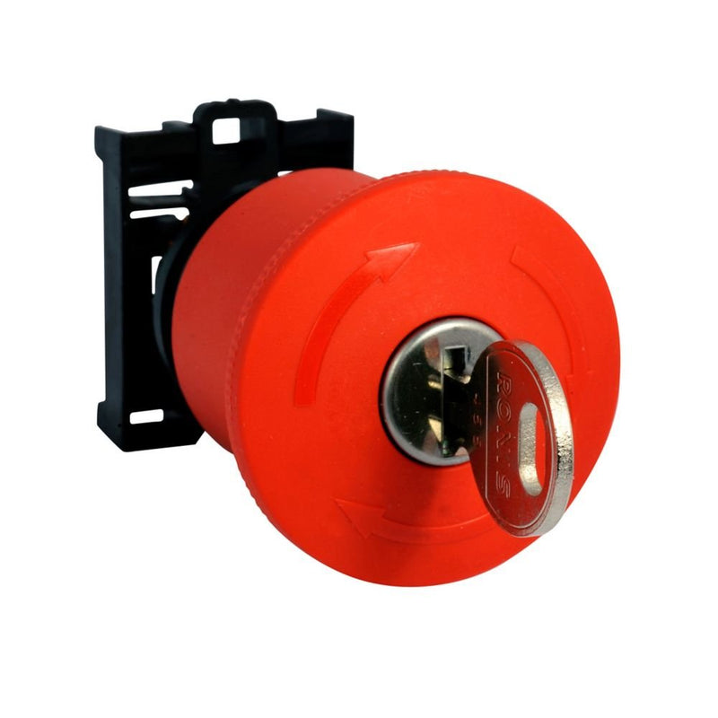Eaton - Frontelement für Pilztaster Not-Halt-/Not-Aus-Taste M22-PVS45P-RS RMQ-Titan Palmenform
