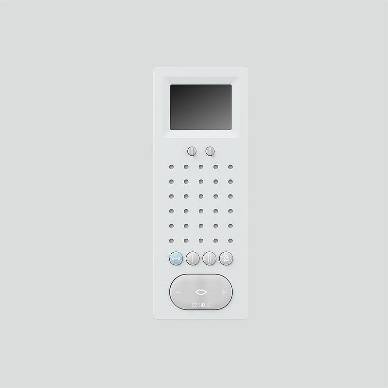 Siedle&Söhne - Innenstation für Türkommunikation Freisprechtelefon AFSV 870-0 W mit Farbmonitor