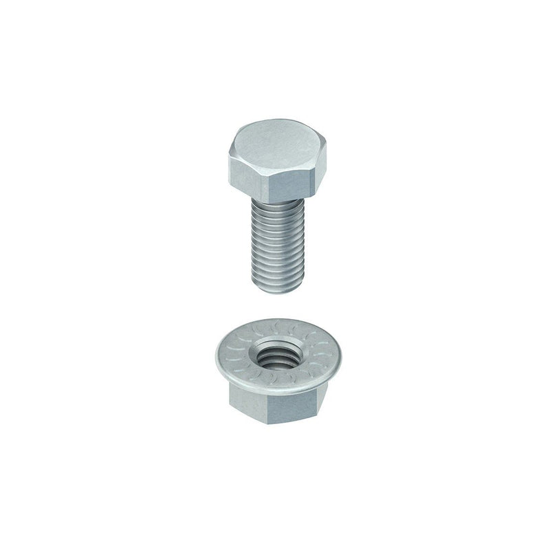 Niedax - Maschinenschraube/Bolzen Sechskantschraube M6 SKM 6X20 E3 Länge 20mm − 100 Stück