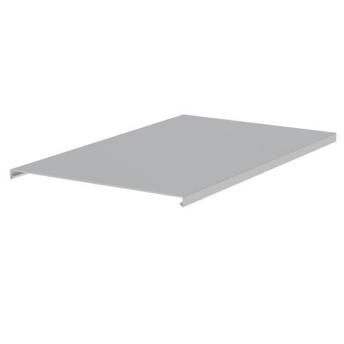 Unex - Deckel für Kabeltragsystem Abdeckung 66302-44 lichtgrau − 12 Meter