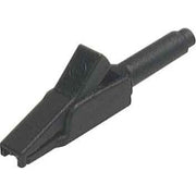 SKS Kontakttechnik - Zubehör/Ersatzteile für Prüf- und Messgeräte (Elektro) Abgreifklemme - 4mm MA 260 SH schwarz Sicherheitssystem − 50 Stück