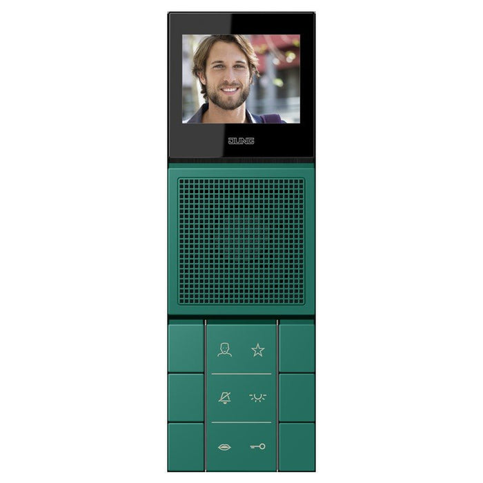 Jung - Innenstation für Türkommunikation SIB Video-Innenstation SI VI LC 627 216 LS 32040  − 1 Stück
