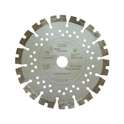 Baier Maschinenfabrik - Trenn-/Schleifscheibe Diamantscheibe 6565 D=185mm silber