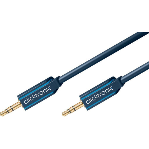 Clicktronic - Konfektioniertes A/V-Kabel MP3-Audiokabel 70480 5m