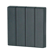 Eaton - Abdeckung/Bedienelement für Installationsschalterprogramme Wippe 4-fach CWIZ-04/04 anthrazit