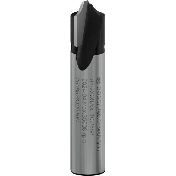Bosch - Fräser PRO Viertelstabfräser, 3,2 2608628405 x 9,5, Schaft 8 mm