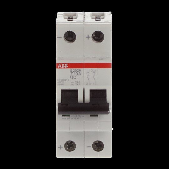 ABB Stotz S&J - Leitungsschutzschalter Sicherungsautomat S202M-Z10UC 10kA 10A Z 2p