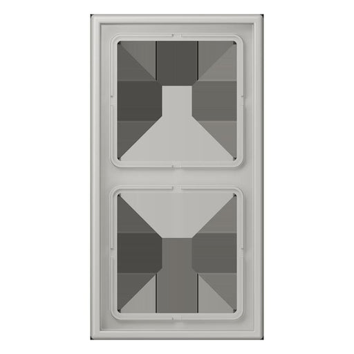 Jung - Abdeckrahmen Rahmen 2-fach LC 982 205 gris clair 31