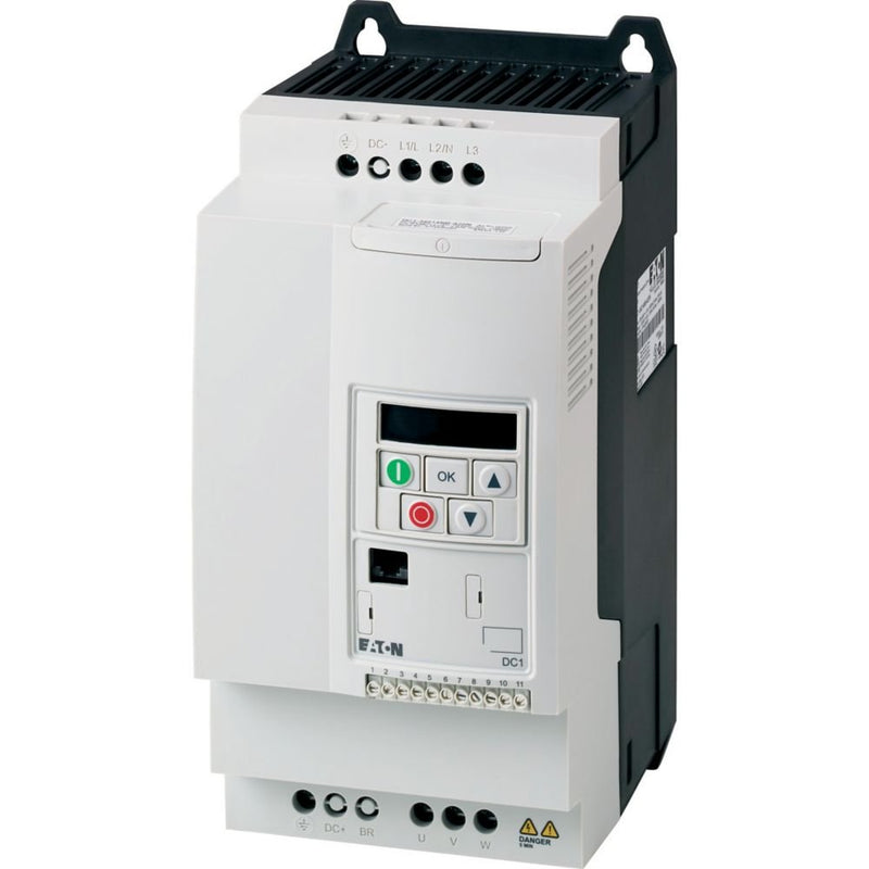 Eaton - Frequenzumrichter =< 1 kV Frequenzumrichter 3phasig DC1-32018FB-A20CE1 230V 18A 4kW AC