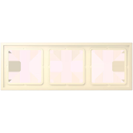 Jung - Abdeckrahmen Rahmen 3-fach LCZ 983 BF 201 blanc