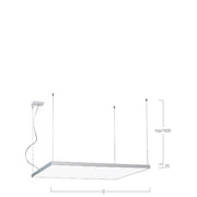 Lightnet - Pendelleuchte LED-Pendelleuchte CP6ABL-840M-Q600-K 4000K, d/i