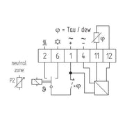 Eberle Controls - Raumthermostat/Uhrenthermostat Klimaregler AC24V 5-30GC KLR-E 52558 je 1S 10A H/K