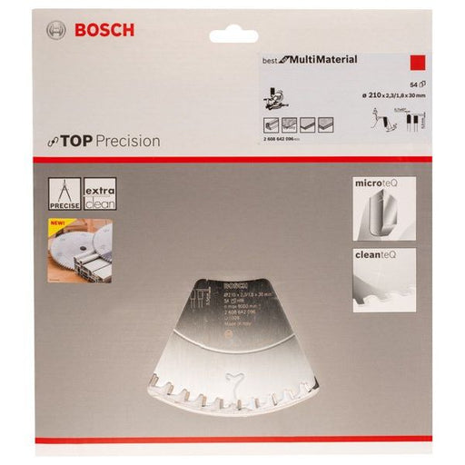 Bosch - Kreissägeblatt Top 2608642096 Precision Best for