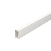 OBO Bettermann - Leitungsführungskanal Wand-/Deckenkanal WDKH-10020RW halogenfr., reinweiß − 96 Meter